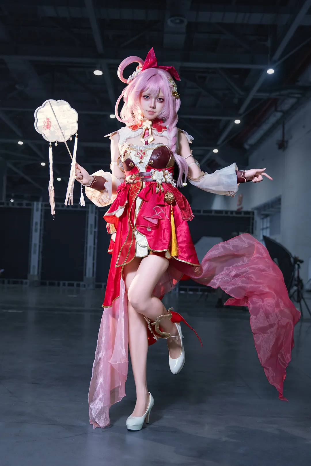 【愛莉希雅cos】春好桃夭的粉紅棚拍記錄 - 第 3 張