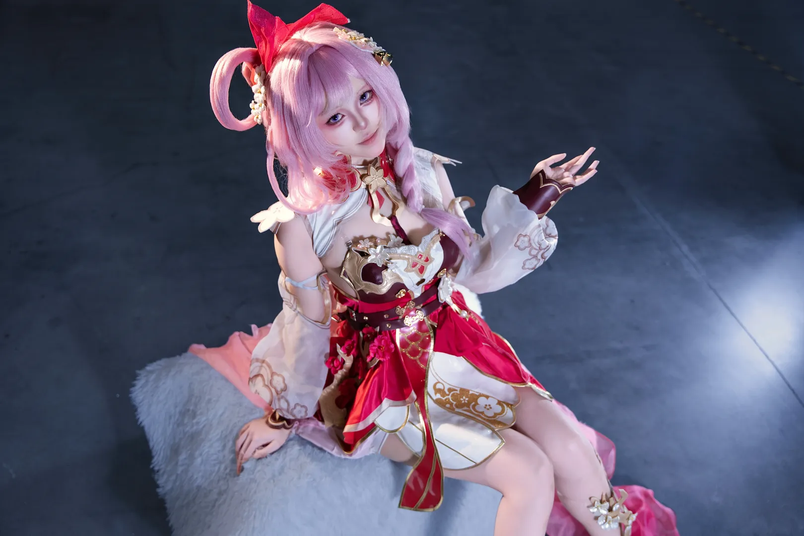 【愛莉希雅cos】春好桃夭的粉紅棚拍記錄 - 第 4 張