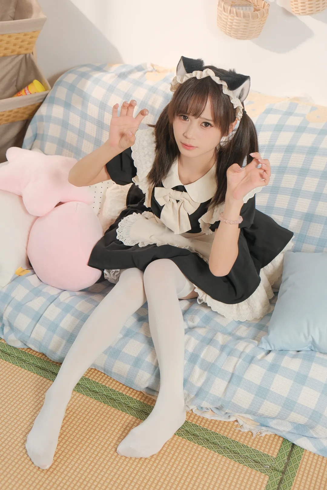 日系猫耳女仆装室内写真，附拍照姿势与打光心得 - 第 1 张