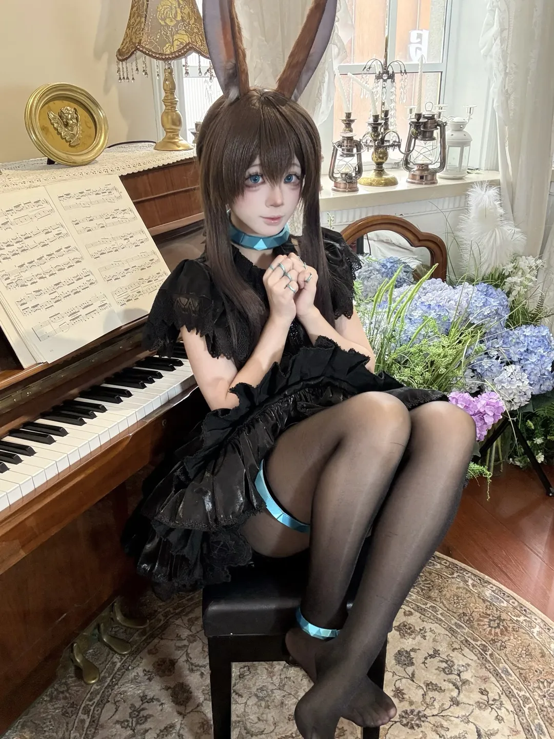 【阿米婭cos】阿米婭前航遠歌 優雅的兔耳小小姐 - 第 1 張