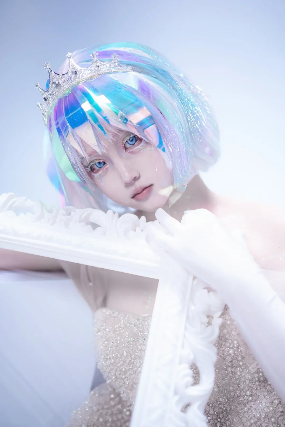 【钻石cos】宝石之国的璀璨结晶，全息光影里的钻石 - 第 1 张