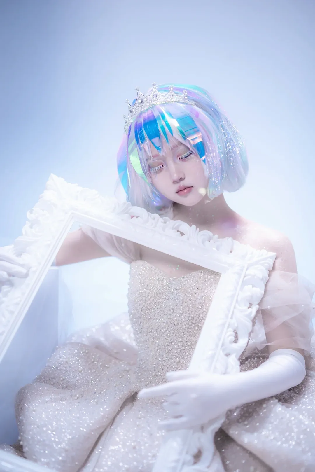 【钻石cos】宝石之国的璀璨结晶，全息光影里的钻石 - 第 6 张
