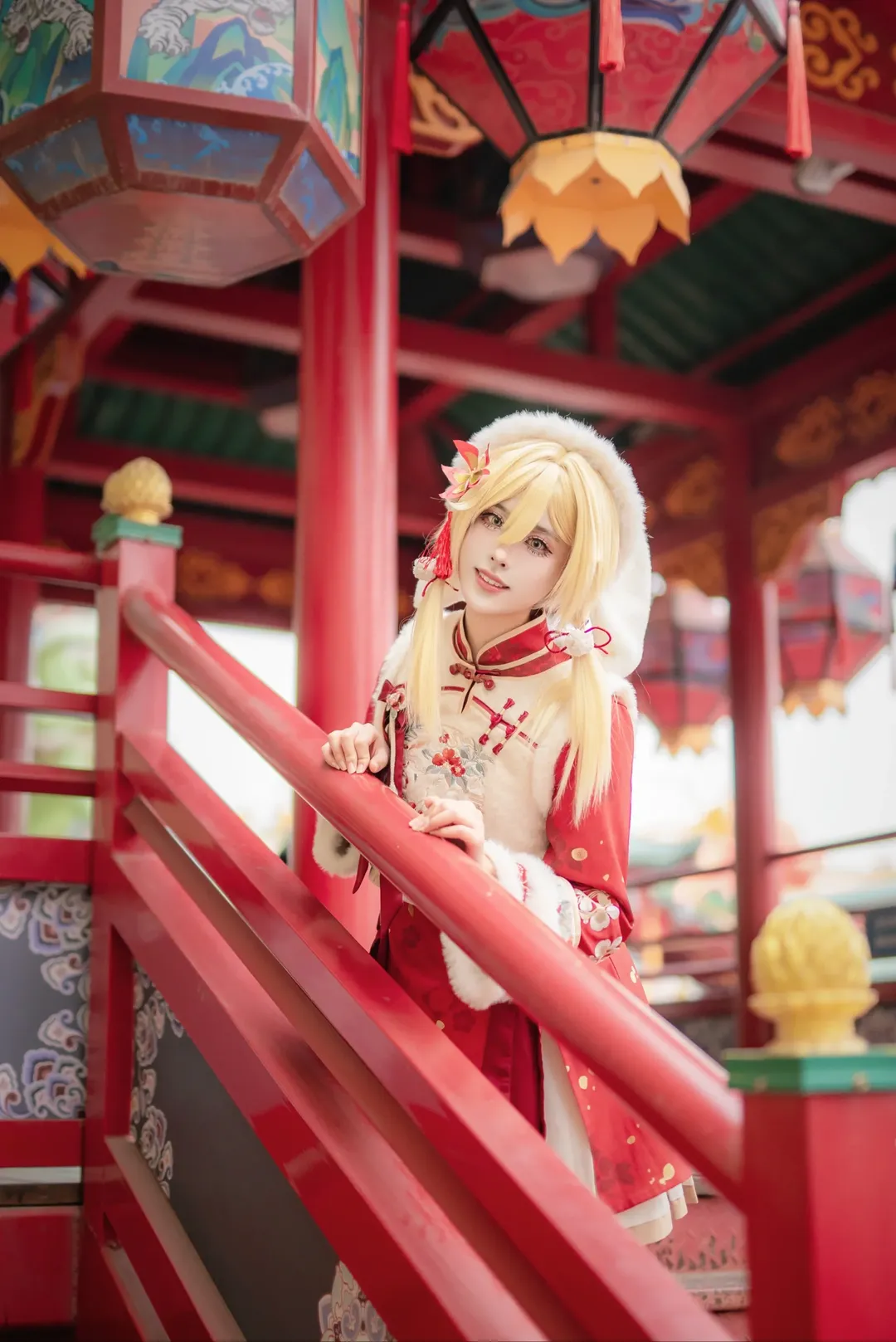 【荧cos】原神冬日国风造型，青岛外景正片记录 - 第 1 张