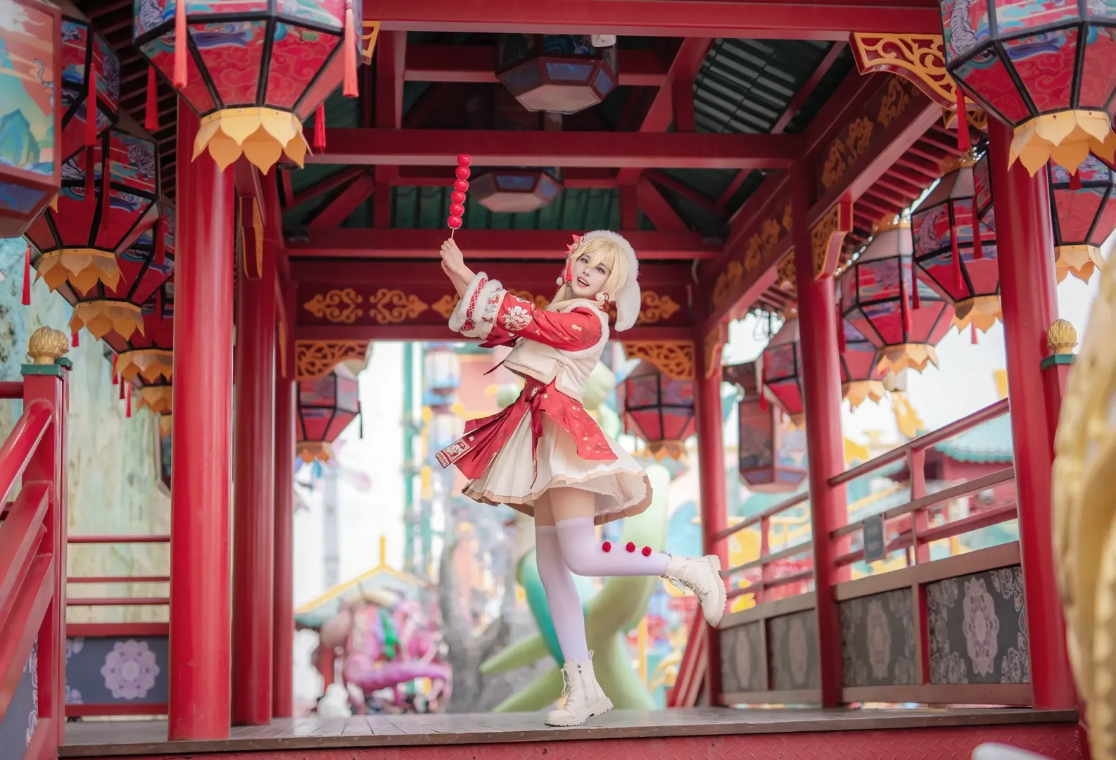 【荧cos】原神冬日国风造型，青岛外景正片记录 - 第 2 张