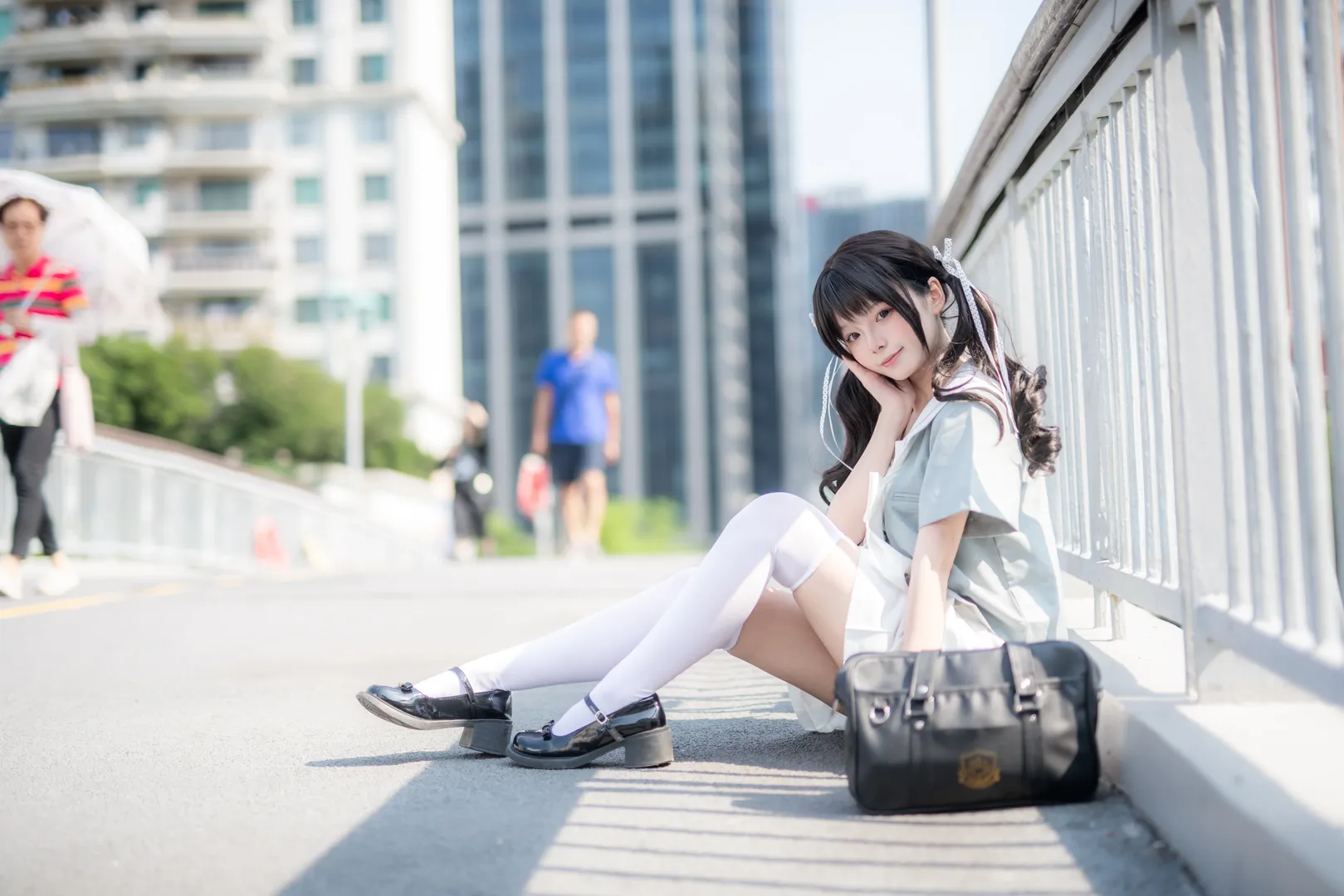 入夏的日系JK水手服白丝写真 - 第 2 张
