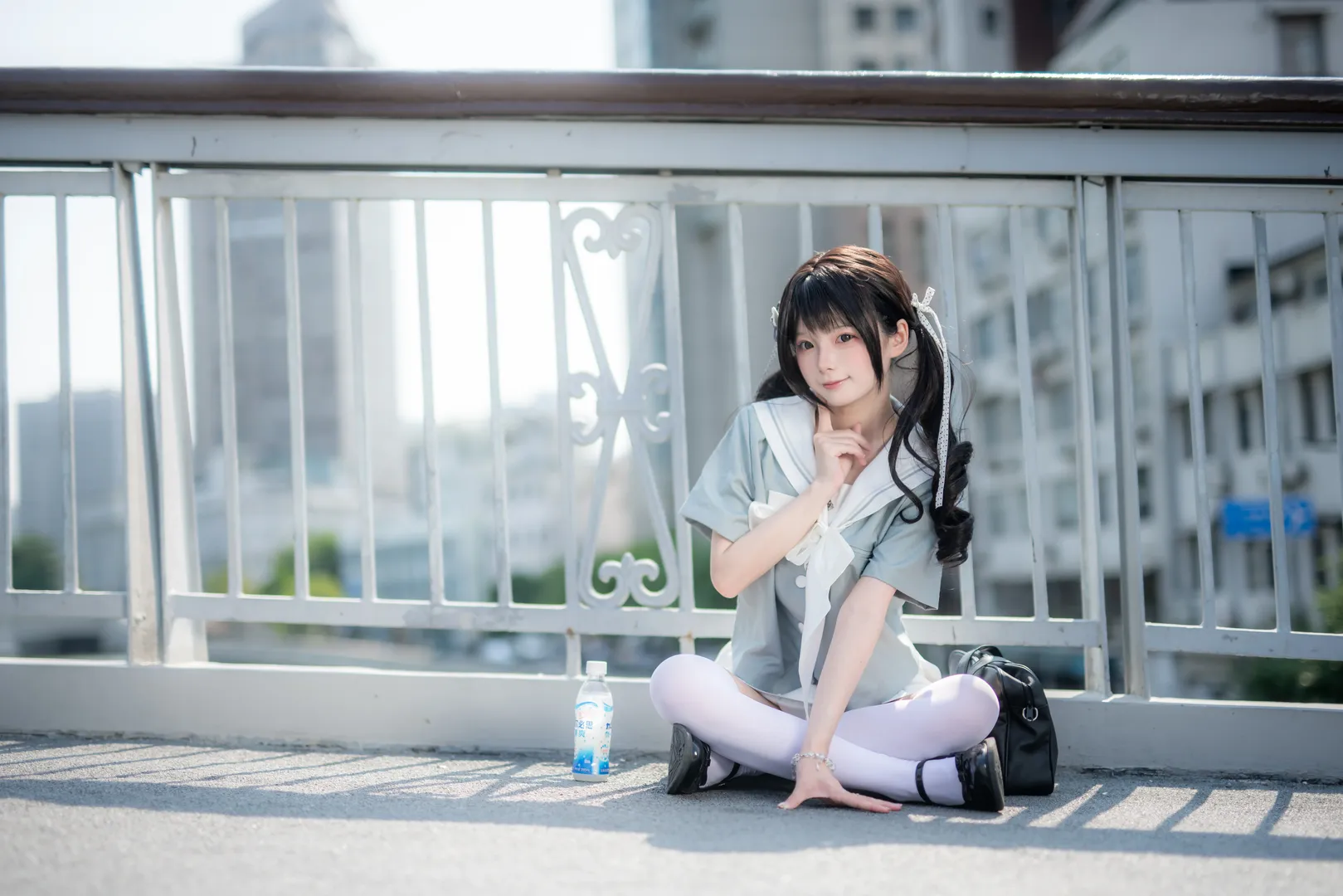 入夏的日系JK水手服白丝写真 - 第 4 张