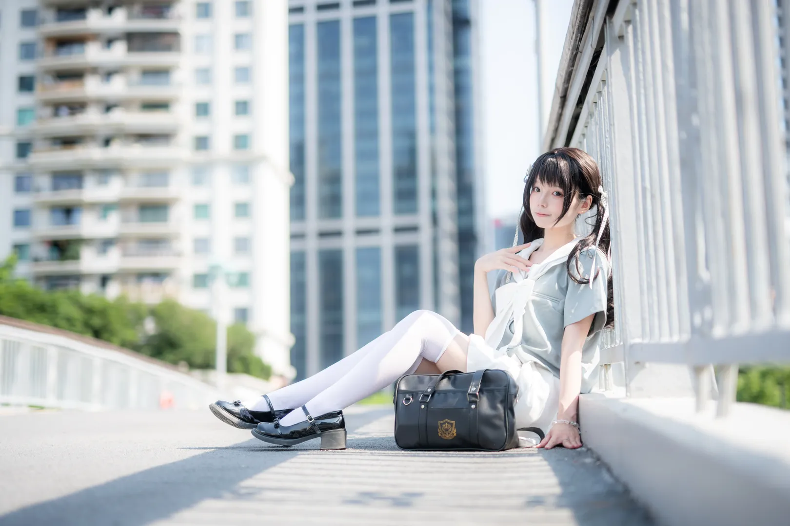 入夏的日系JK水手服白丝写真 - 第 5 张