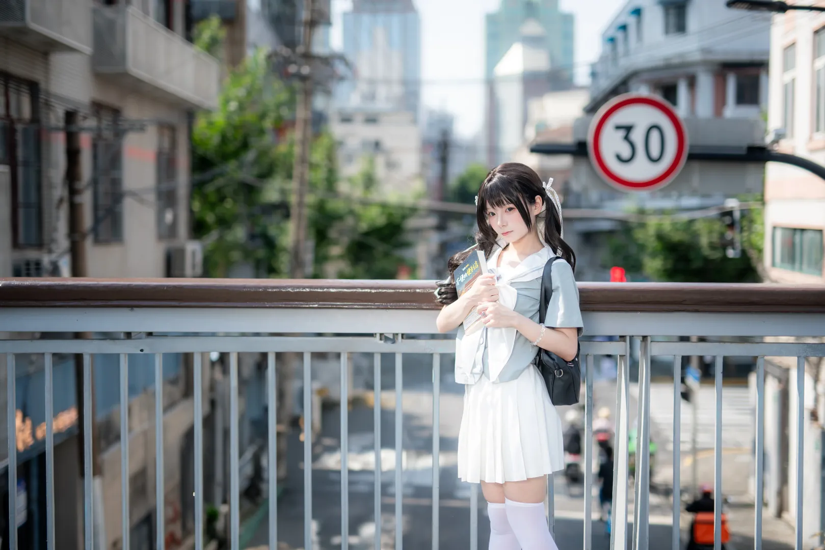 入夏的日系JK水手服白丝写真 - 第 8 张