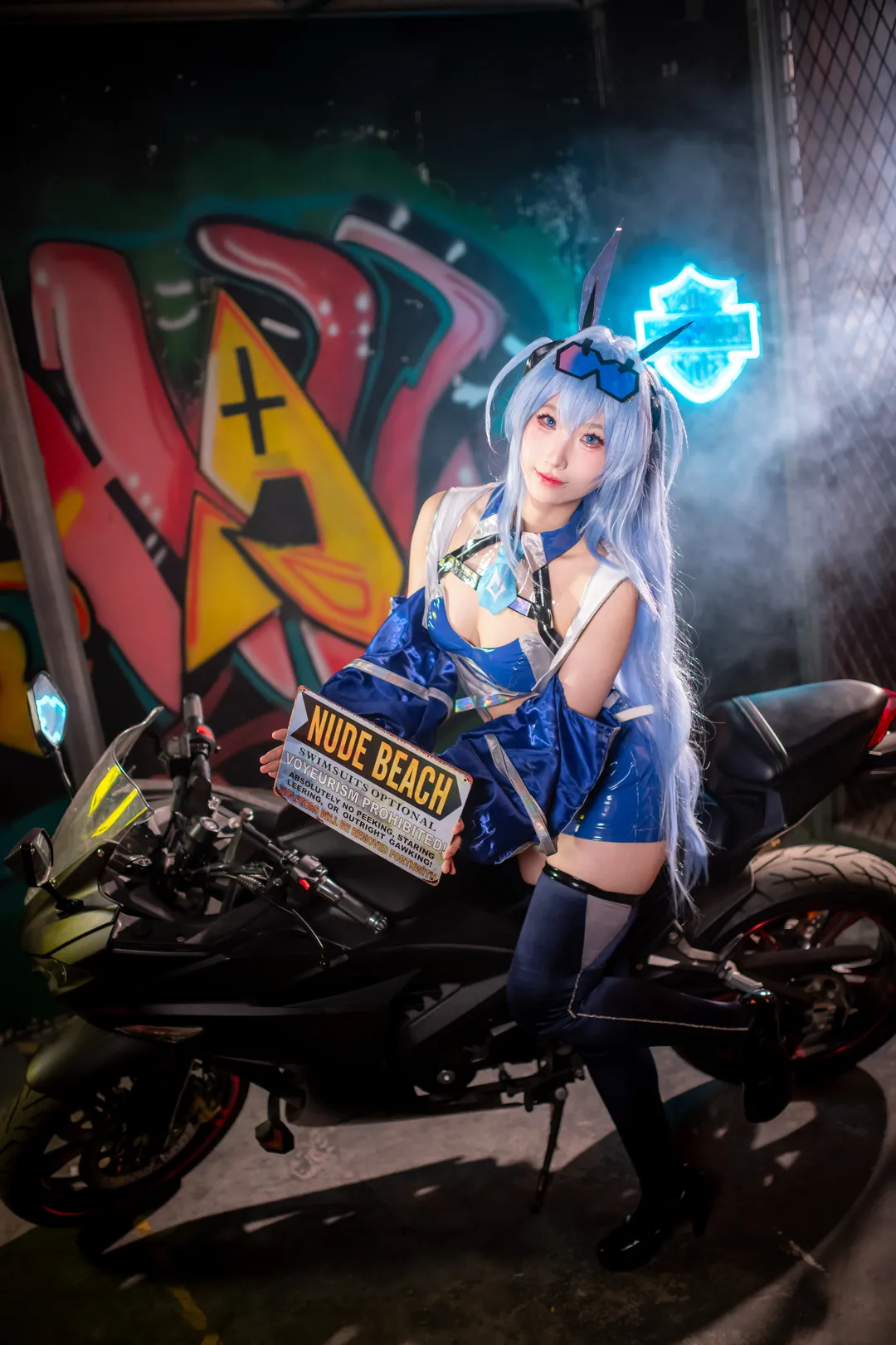 【新泽西cos】碧蓝航线赛车服，机车少女的兜风邀约 - 第 1 张