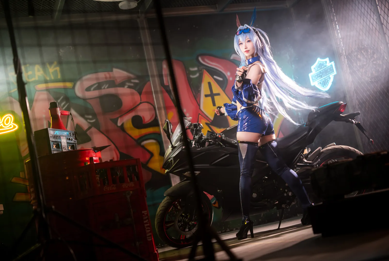 【新泽西cos】碧蓝航线赛车服，机车少女的兜风邀约 - 第 2 张