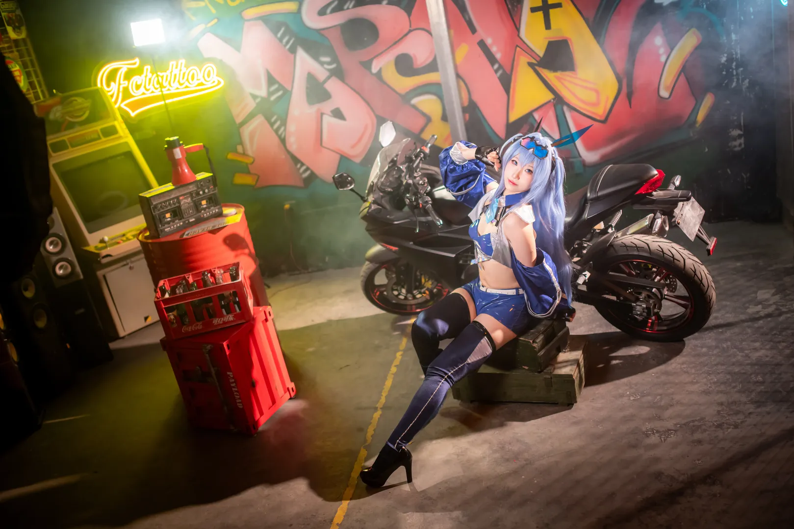 【新泽西cos】碧蓝航线赛车服，机车少女的兜风邀约 - 第 3 张