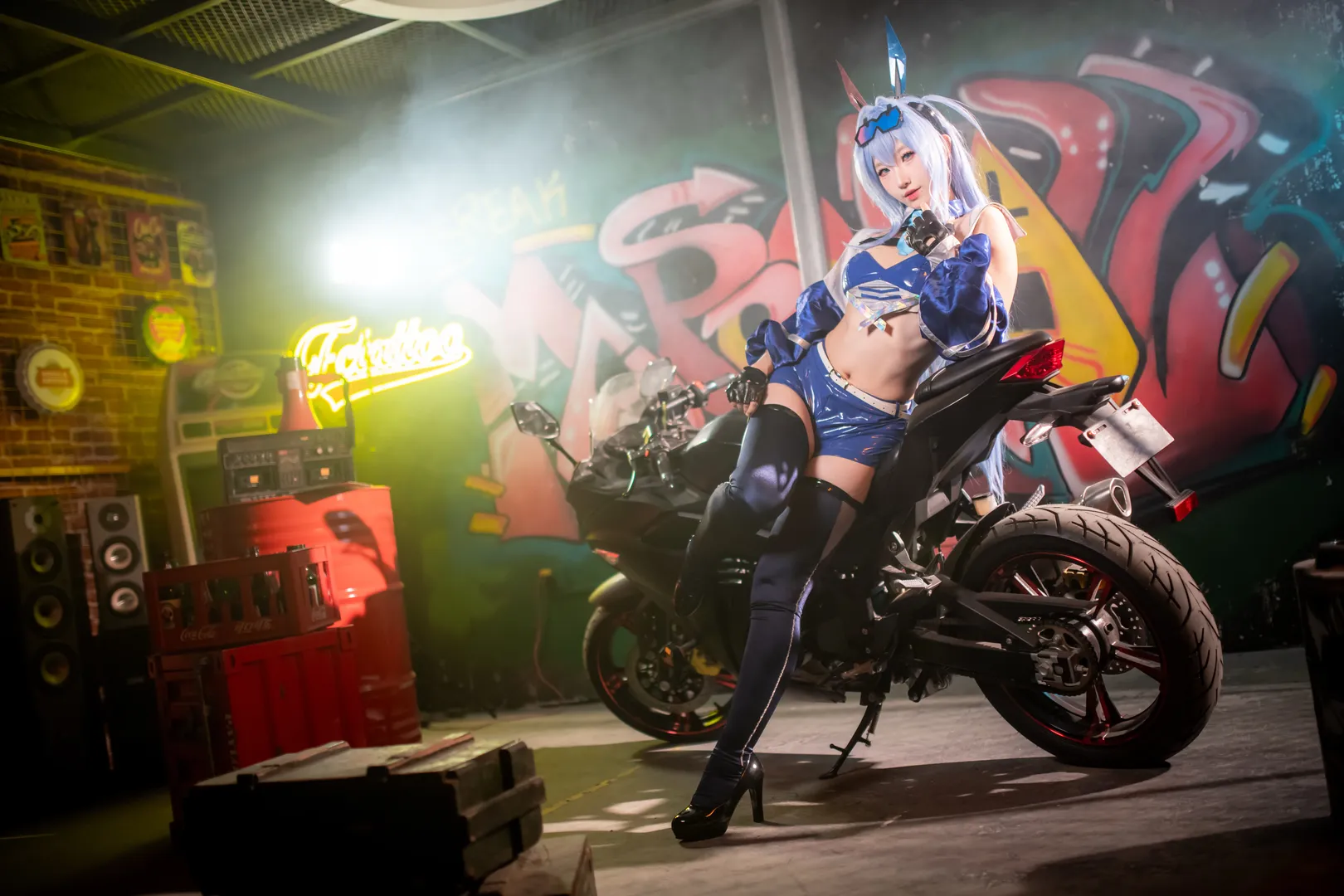 【新泽西cos】碧蓝航线赛车服，机车少女的兜风邀约 - 第 4 张