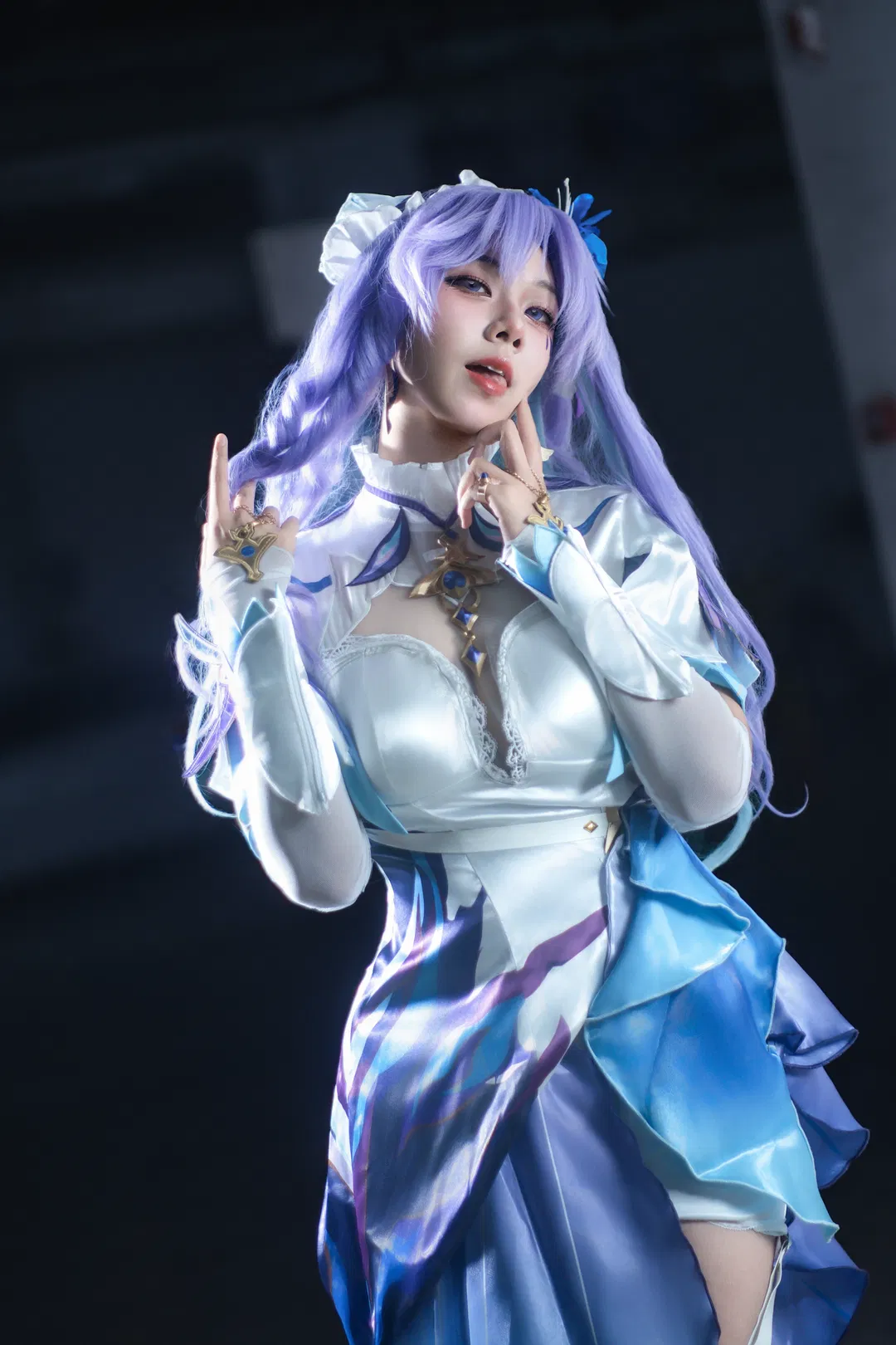 【坎特蕾拉cos】鸣潮中的神秘与优雅 - 第 1 张