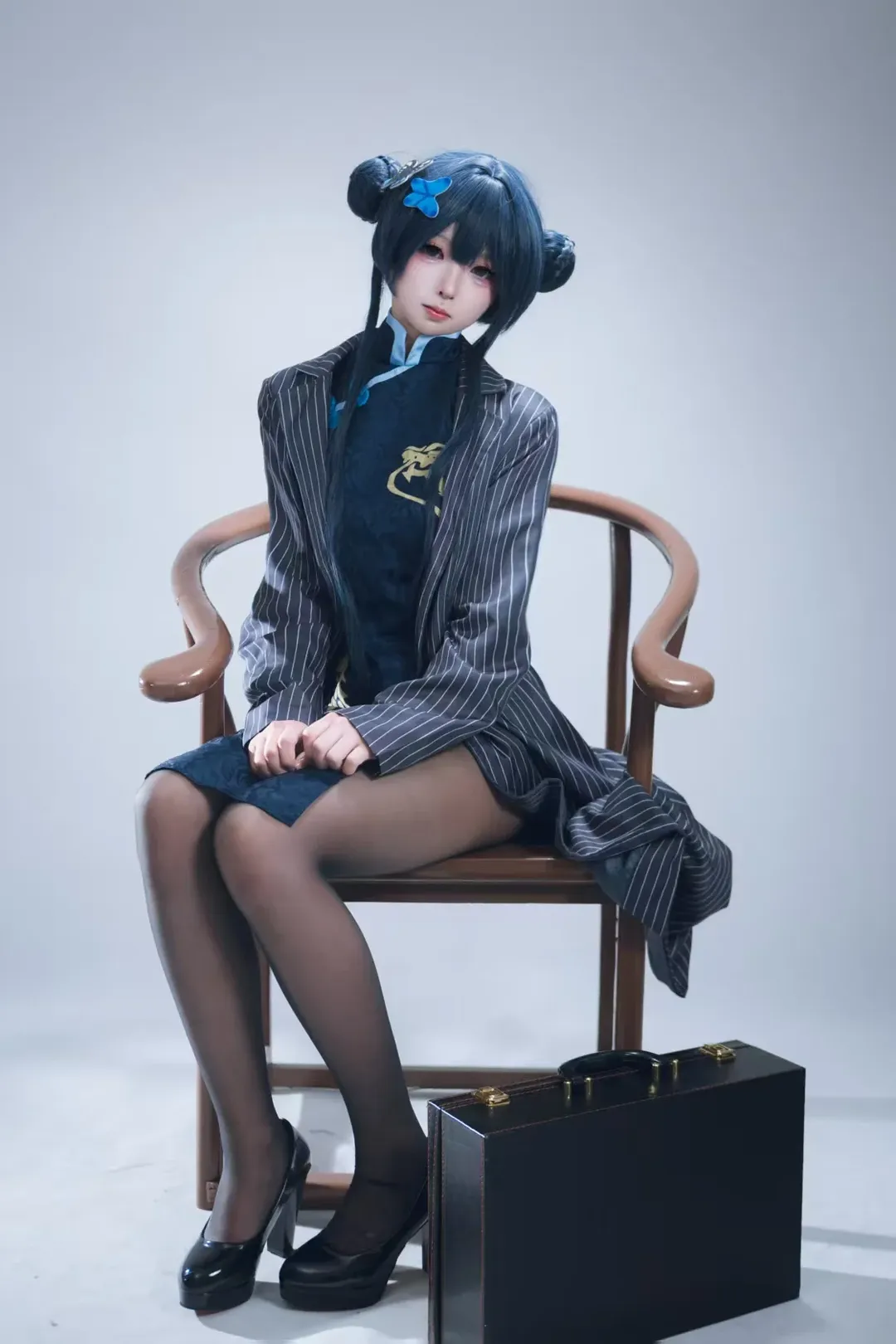 【龍華妃咲cos】蔚藍檔案會長與妃妃的雙重風格 - 第 2 張