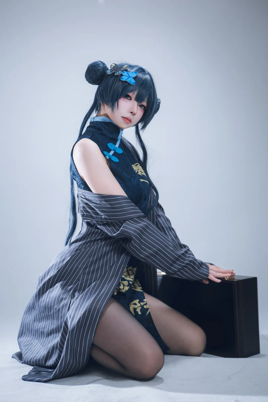 【龍華妃咲cos】蔚藍檔案會長與妃妃的雙重風格 - 第 3 張