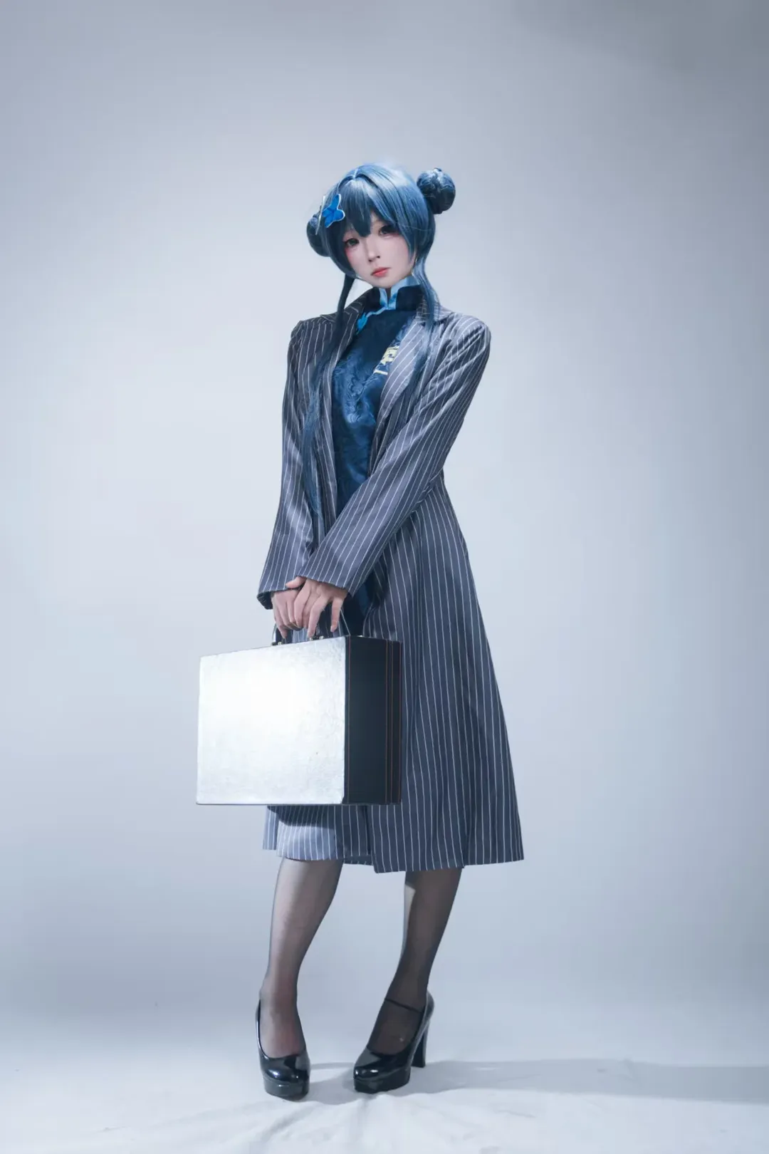 【龍華妃咲cos】蔚藍檔案會長與妃妃的雙重風格 - 第 4 張