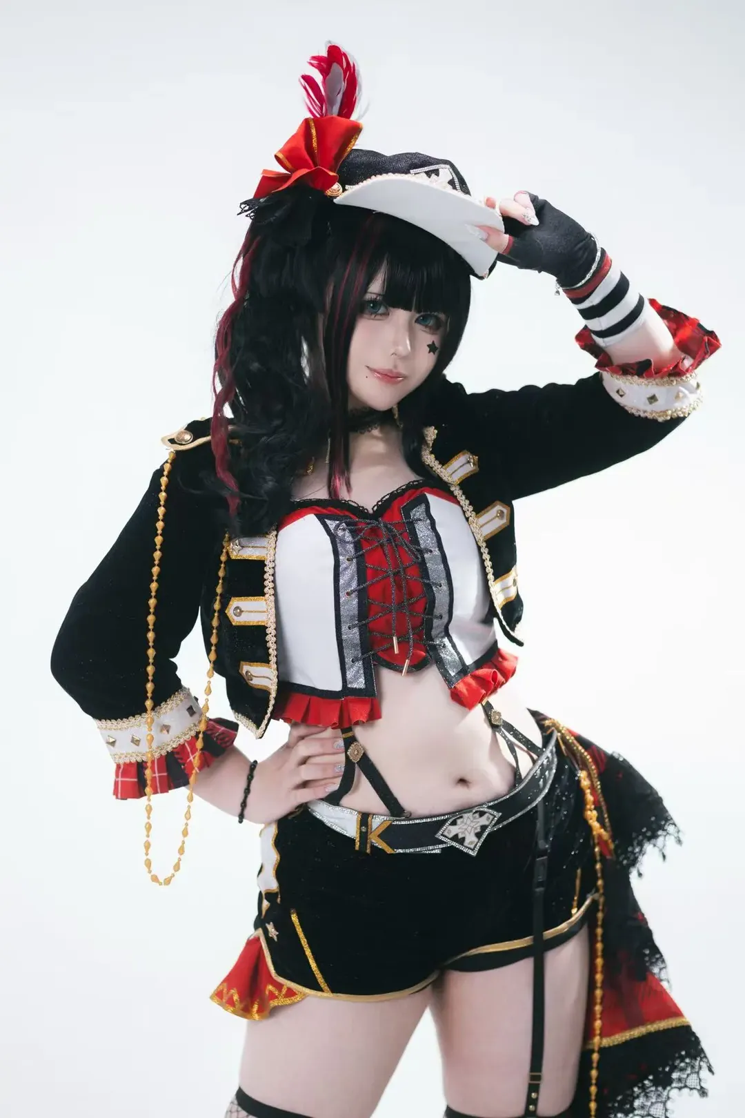 【黑澤黛雅cos】LoveLive!Sunshine!!朋克搖滾覺醒，這身行頭太颯了 - 第 5 張