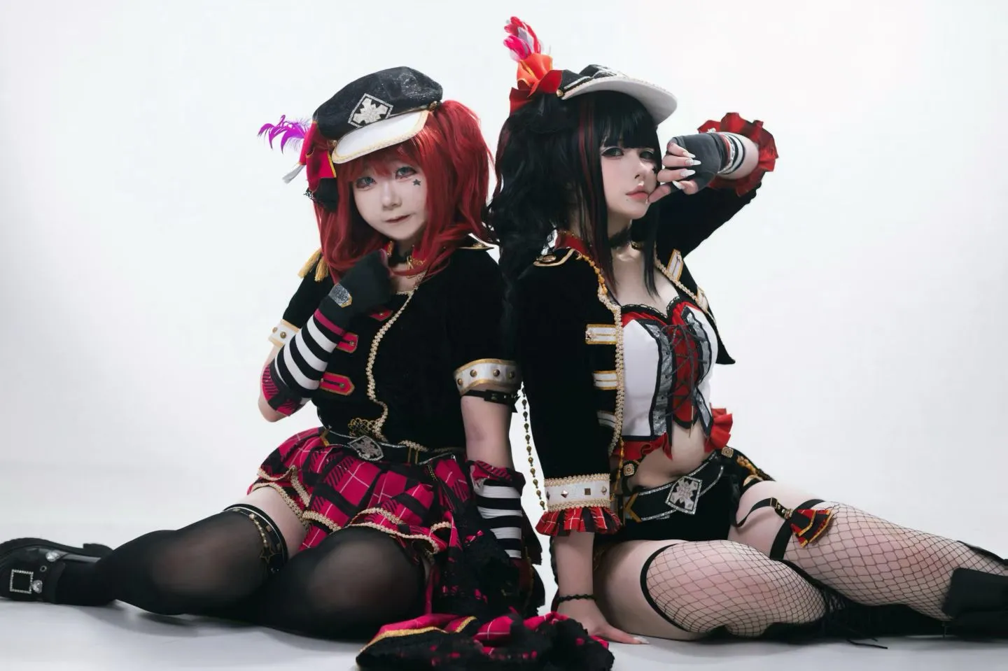 【黑澤黛雅cos】lovelive水團白棚雙人正片分享 - 第 5 張