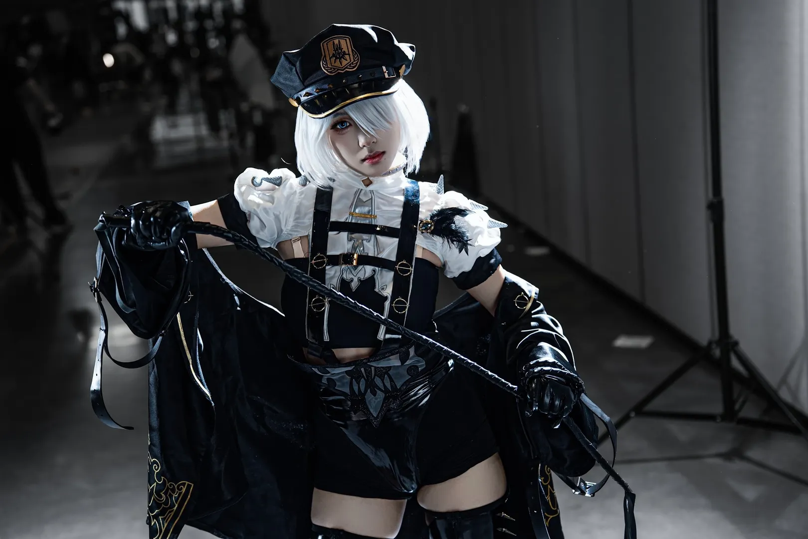 【2B cos】尼尔机械纪元同人执行官，漫展场照返图 - 第 5 张
