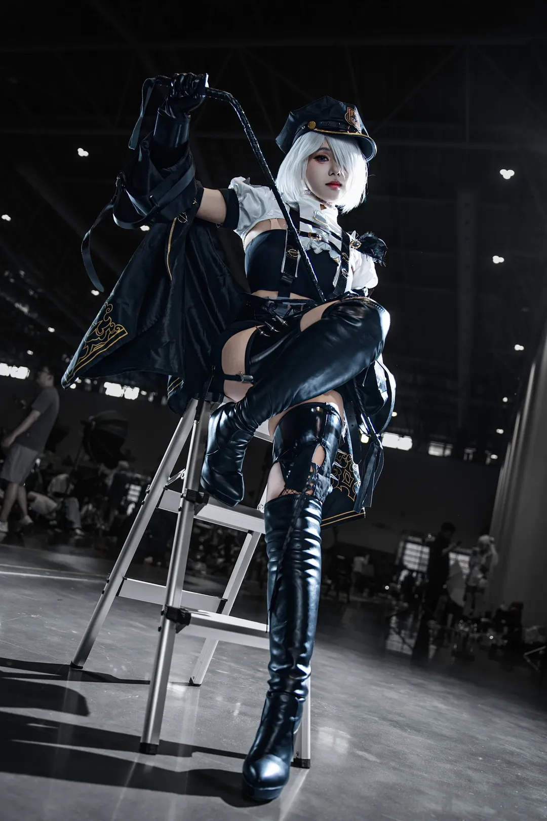 【2B cos】尼尔机械纪元同人执行官，漫展场照返图 - 第 6 张