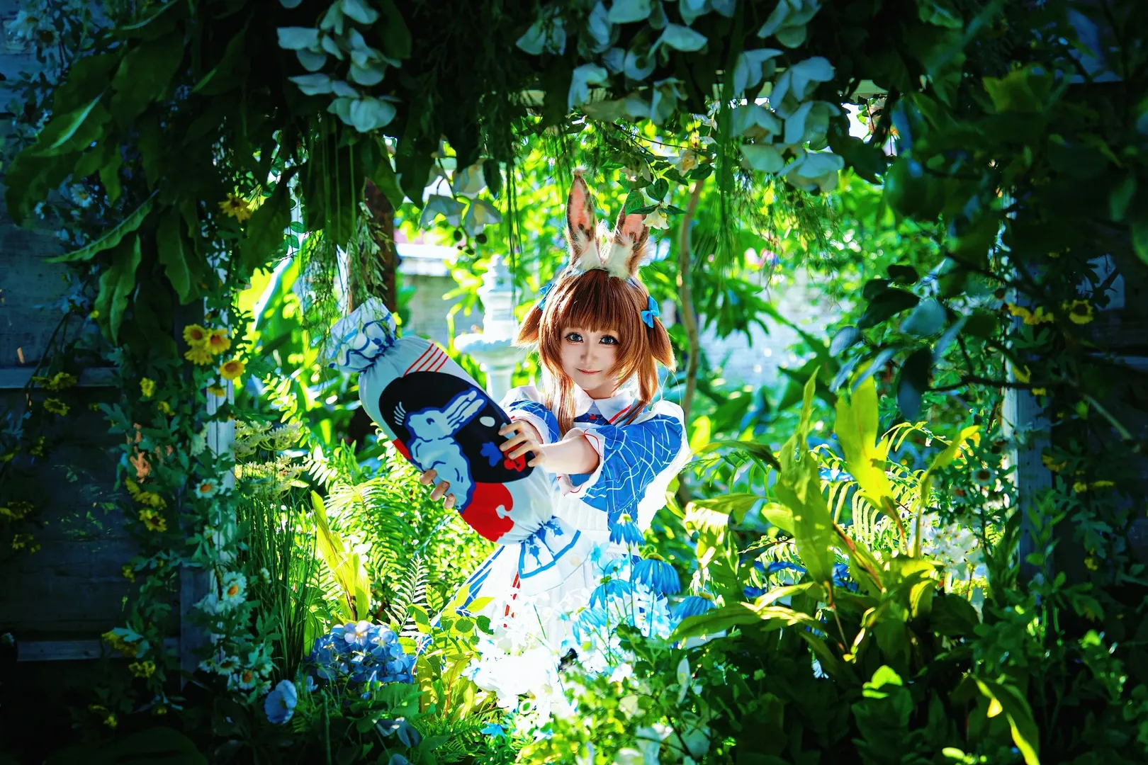 【阿米婭cos】在綠意盎然的花園裡記錄阿米婭的日常 - 第 3 張