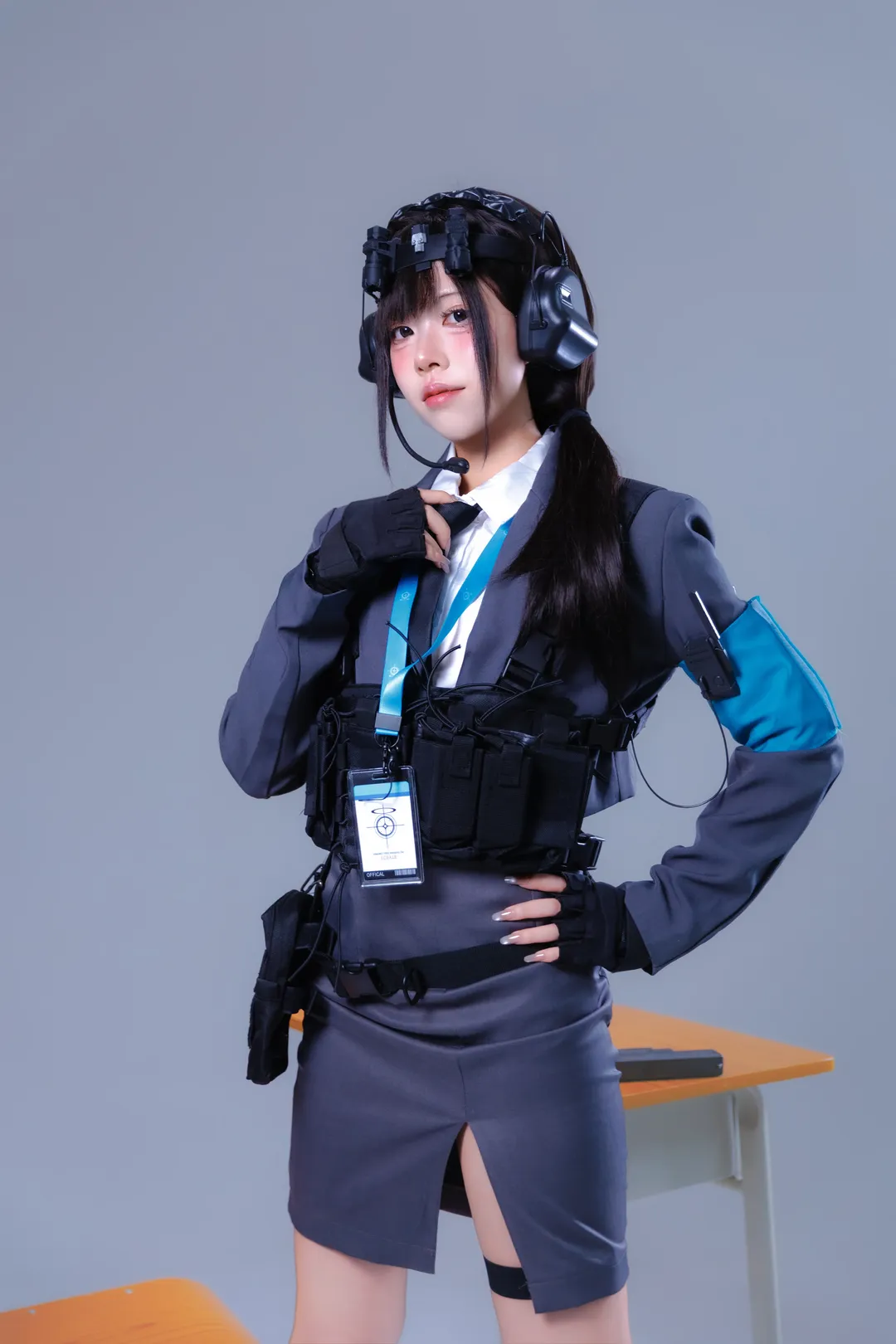 【女sensei cos】蔚藍檔案的戰術老師，今天也帶好裝備了 - 第 2 張