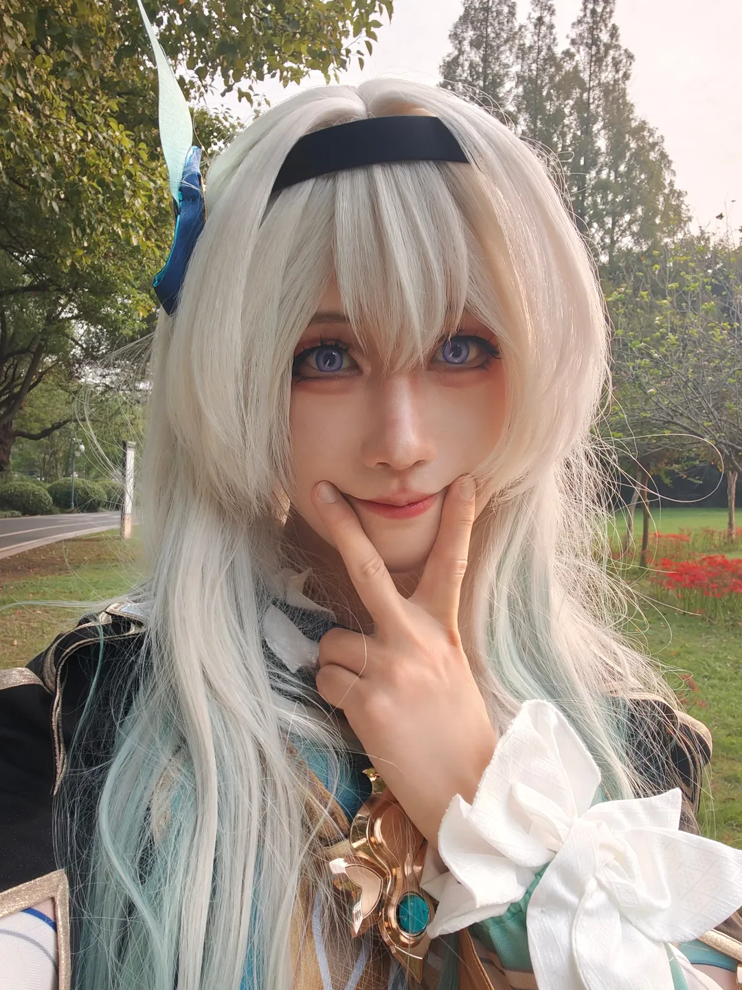 【流萤cos】中秋节前的崩坏星穹铁道流萤外景记录 - 第 1 张