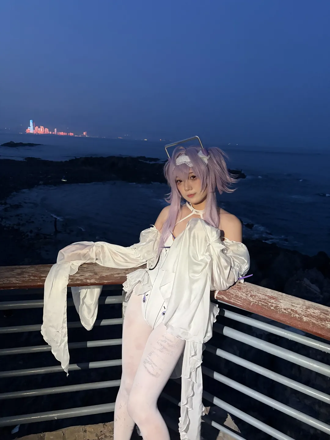 【莉贝雷利奥cos】胜利女神nikke夜海微光拍摄心得 - 第 1 张