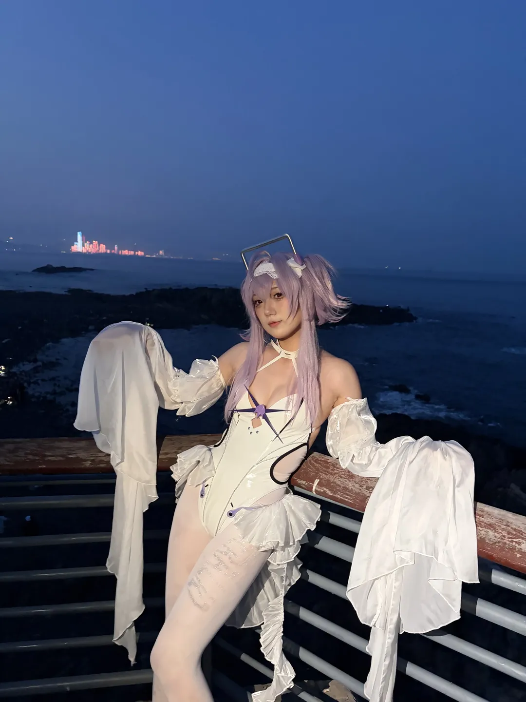 【莉贝雷利奥cos】胜利女神nikke夜海微光拍摄心得 - 第 2 张