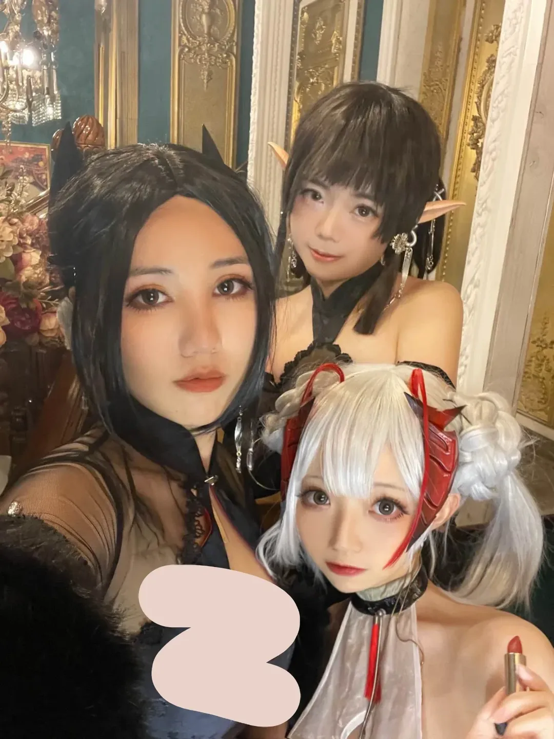 明日方舟二周年旗袍的东京姐妹合影 - 第 2 张