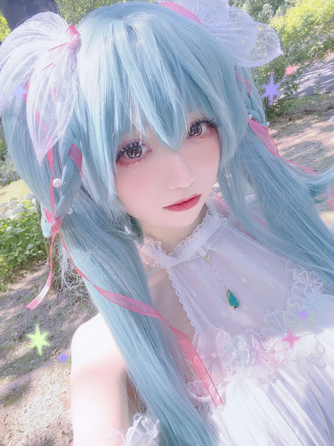 初音未來cos 在日公園外景遇到超熱情同好 - 第 1 張