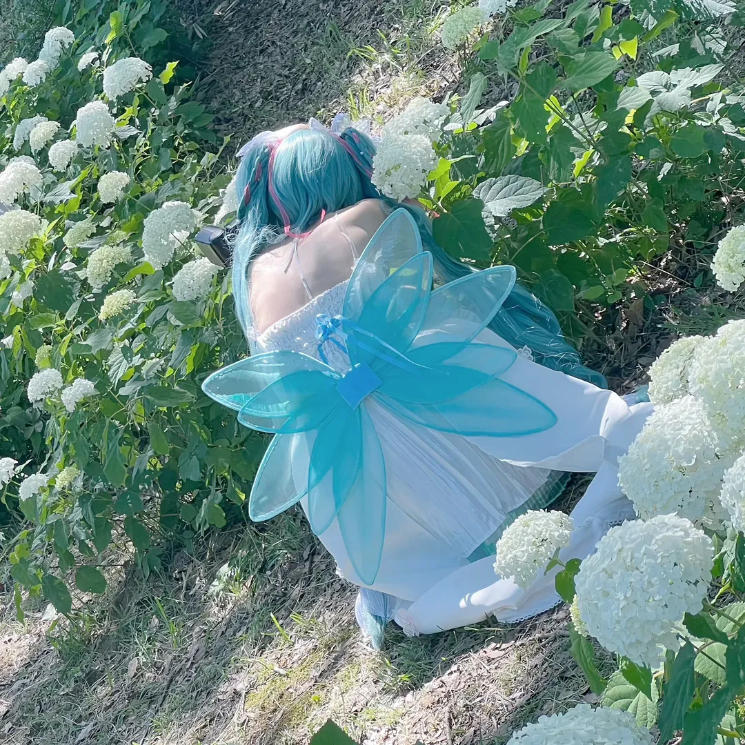 初音未來cos 在日公園外景遇到超熱情同好 - 第 4 張