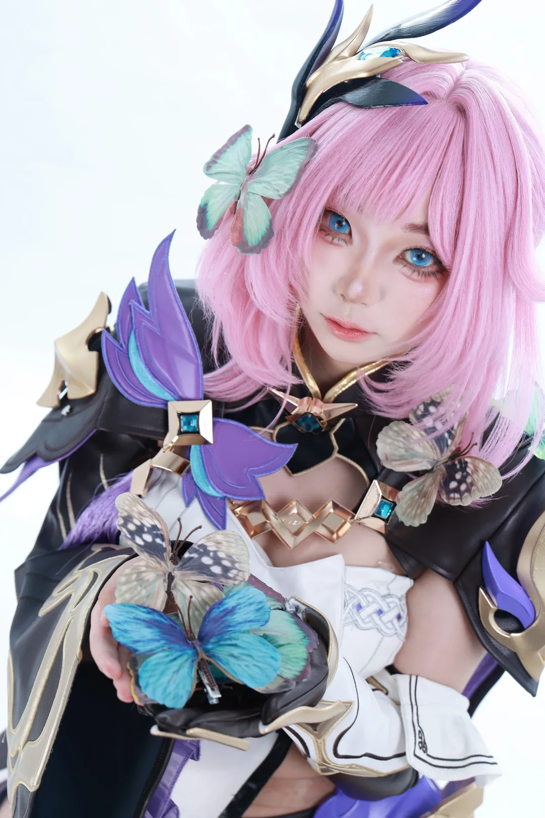【爱莉希雅cos】崩坏3的粉色蝴蝶仙子 - 第 2 张