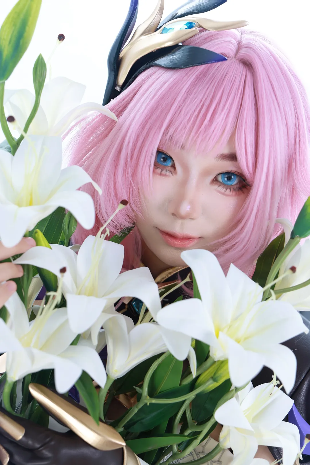 【愛莉希雅cos】崩壞3純白百合中的粉色妖精 - 第 2 張