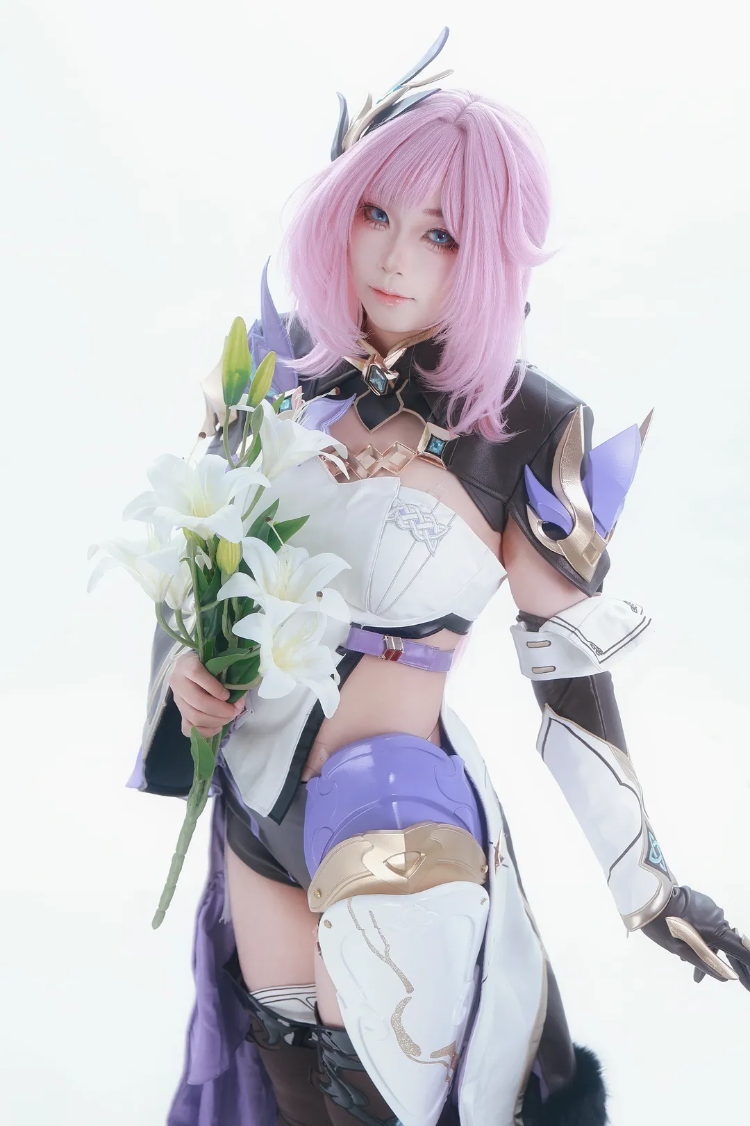 【爱莉希雅cos】崩坏3 如飞花般梦幻的粉色妖精小姐 - 第 2 张