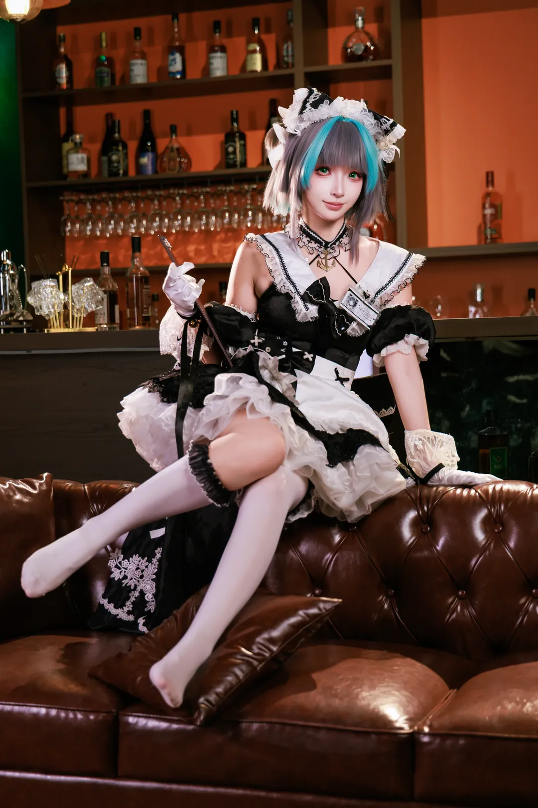【柴郡cos】碧藍航線的微醺時刻，皇家女僕的神秘誘惑 - 第 4 張
