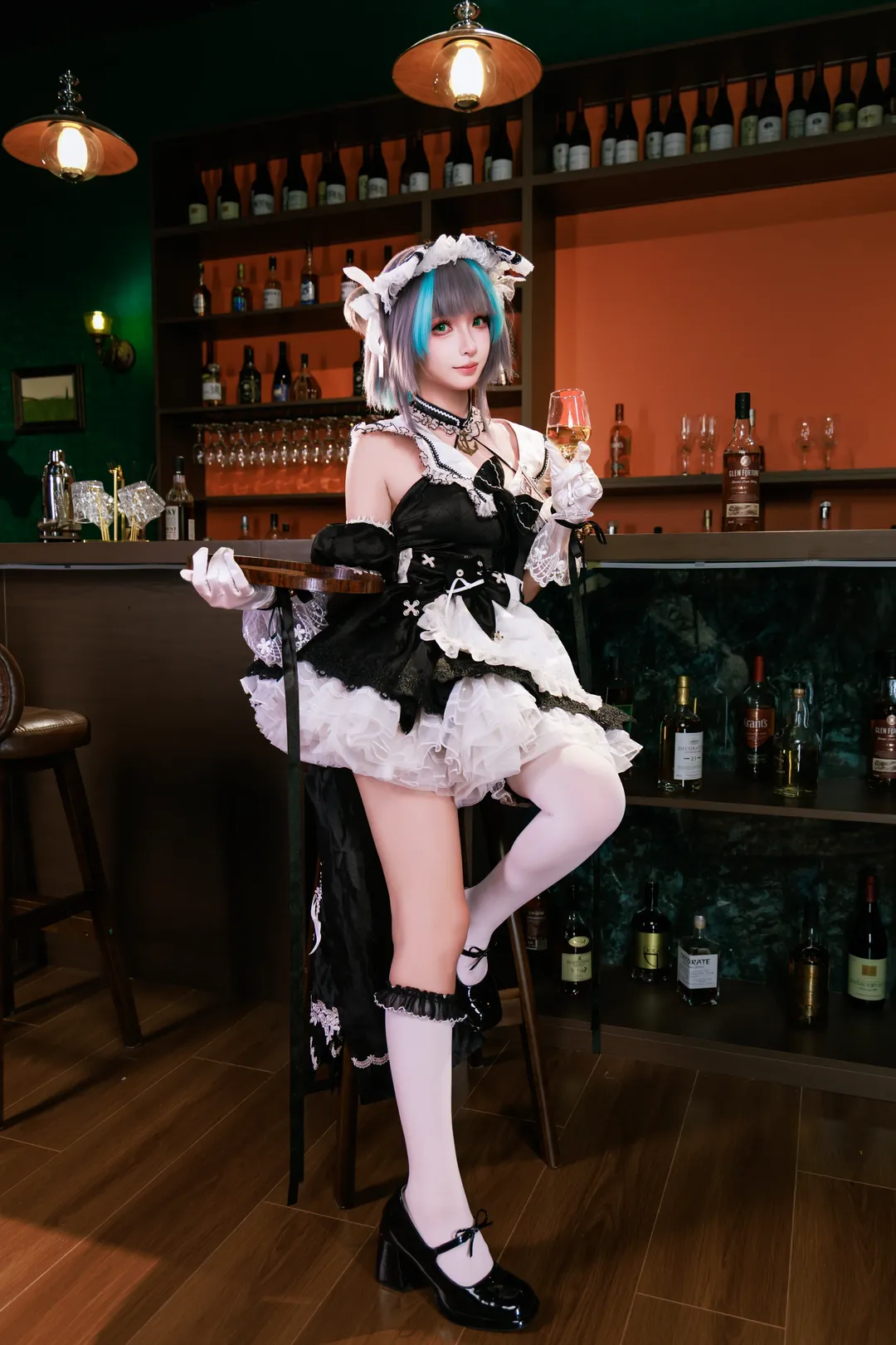 【柴郡cos】碧藍航線的微醺時刻，皇家女僕的神秘誘惑 - 第 8 張