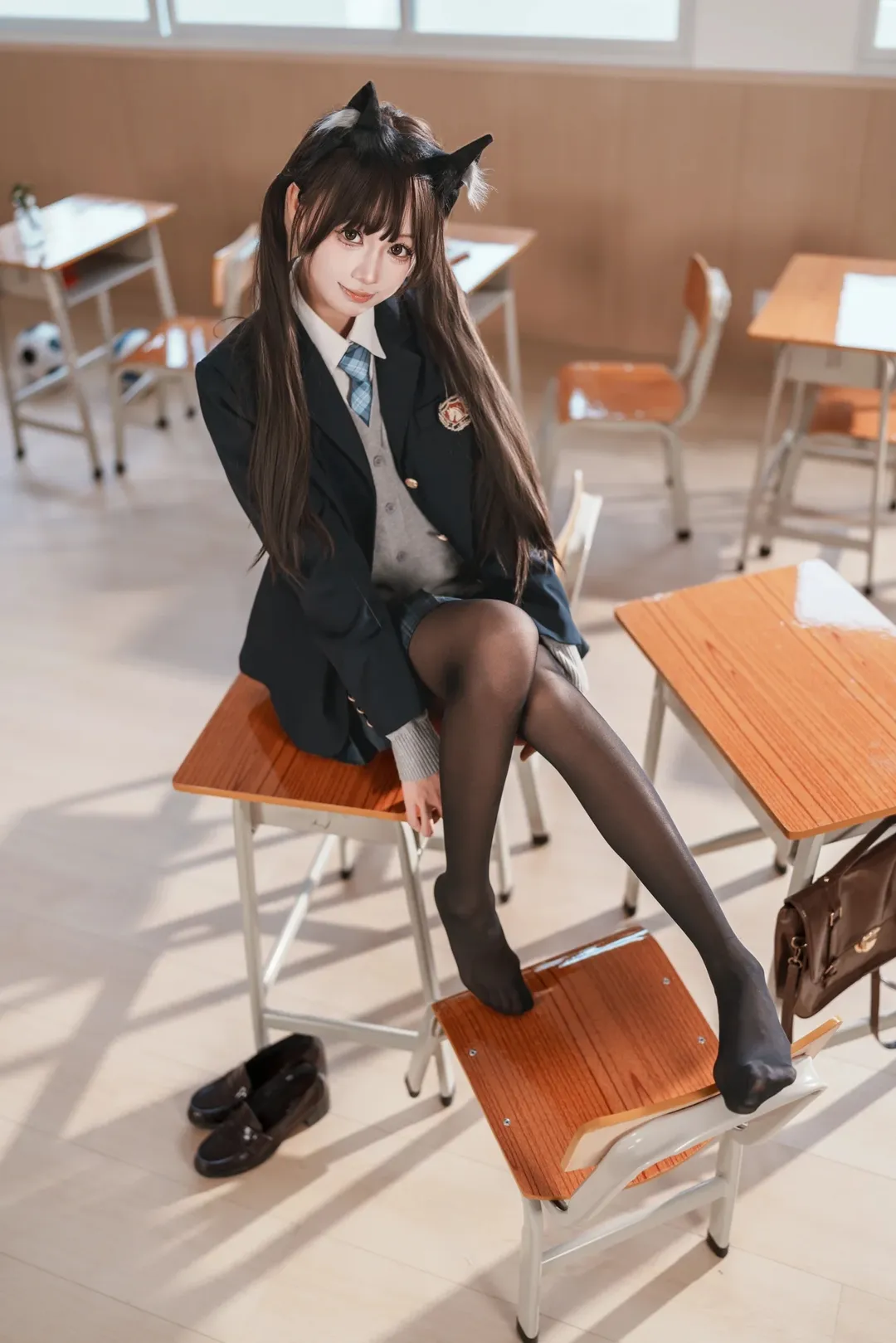 【中野梓cos】輕音少女，放學後的吉他教室