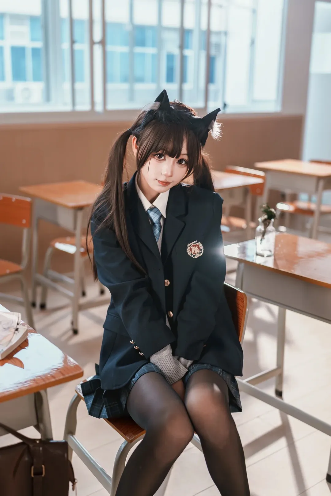 【中野梓cos】轻音少女，放学后的吉他教室 - 第 5 张