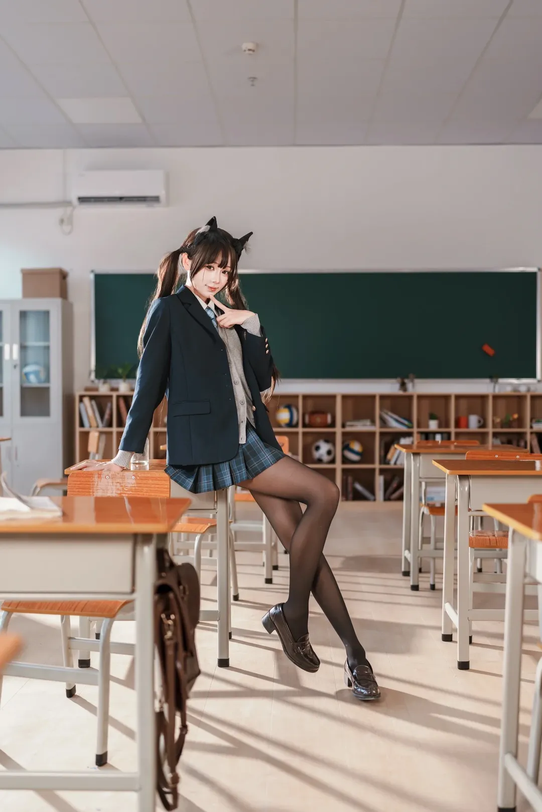 【中野梓cos】轻音少女，放学后的吉他教室 - 第 8 张
