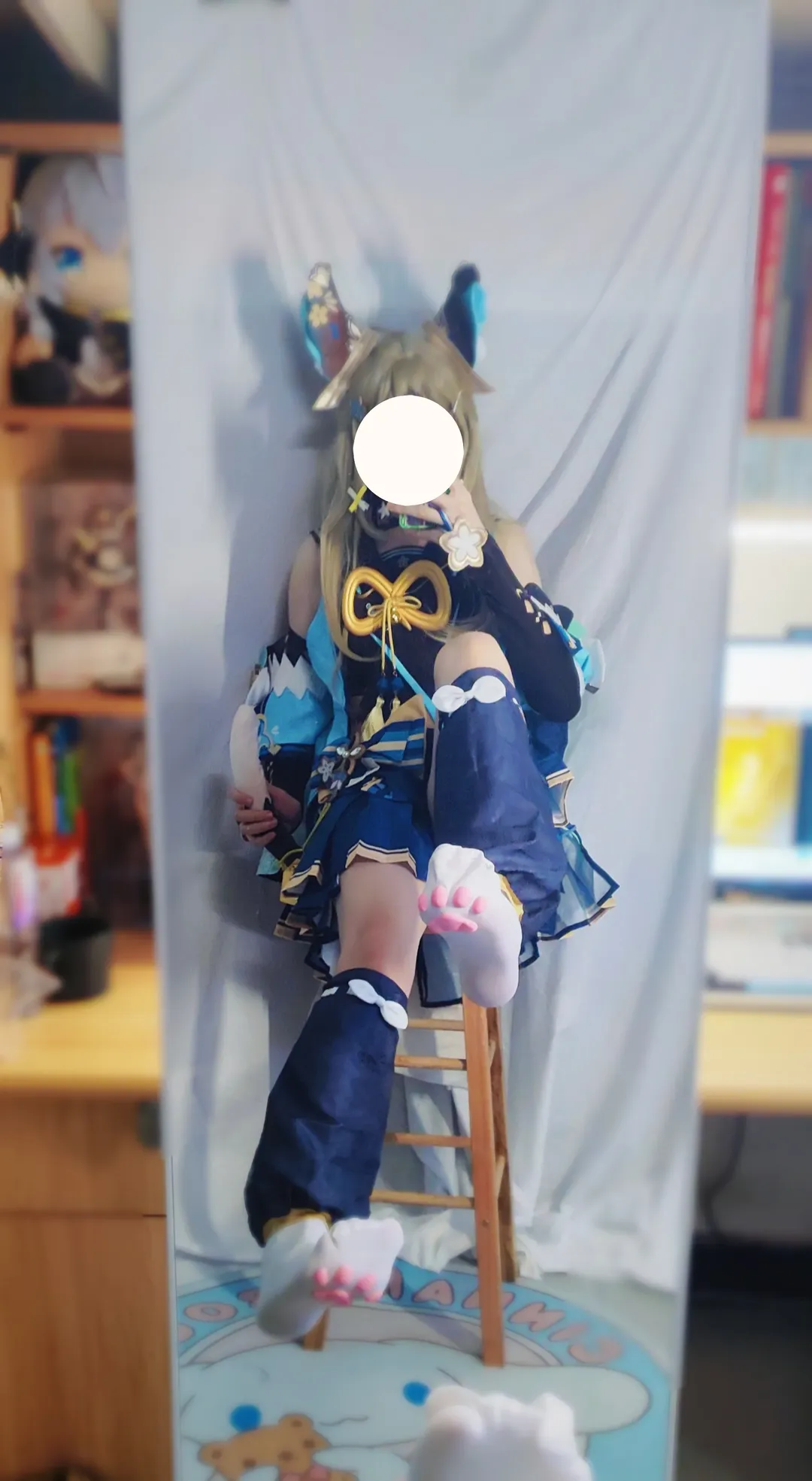 【绮良良cos】原神猫娘的服装细节与拍摄分享 - 第 2 张