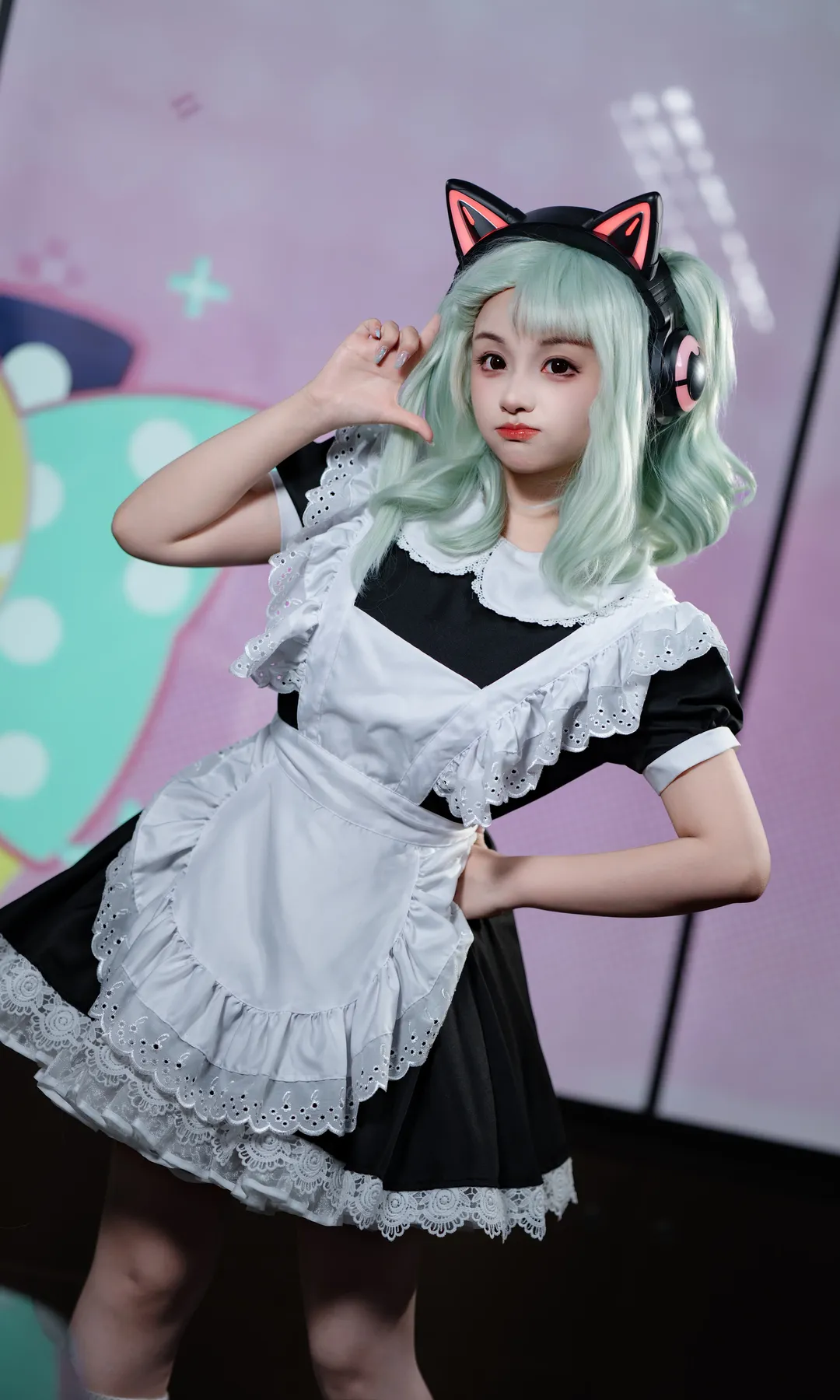 【千夏cos】絕區零的貓耳女僕歌手 - 第 1 張