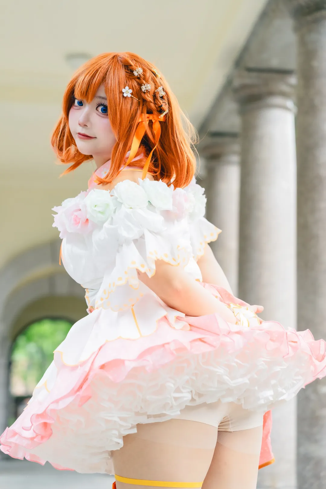 【高坂穗乃果cos】LoveLive鮮花節覺醒，再現元氣學院偶像的瞬間 - 第 1 張
