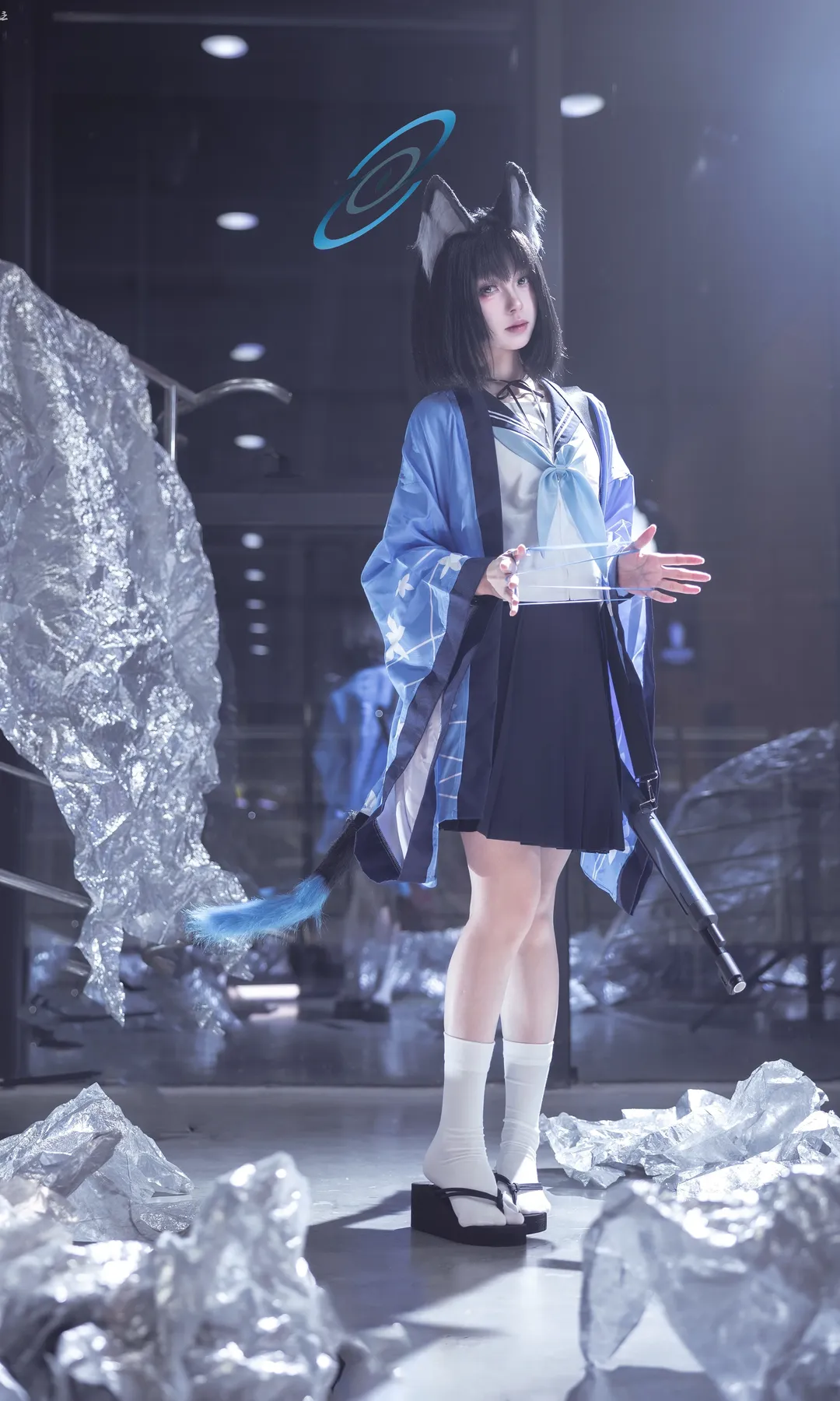 【桐生桔梗cos】蔚蓝档案三周年拍摄记录 - 第 1 张
