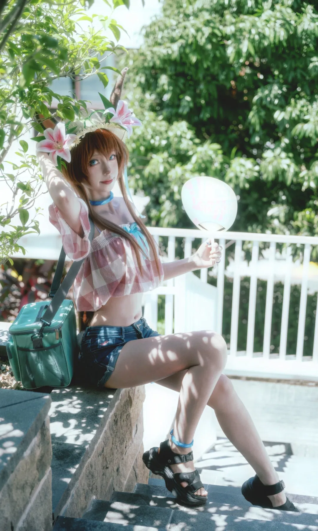 【阿米婭cos】羅德島月行水上的夏日穿搭 - 第 2 張