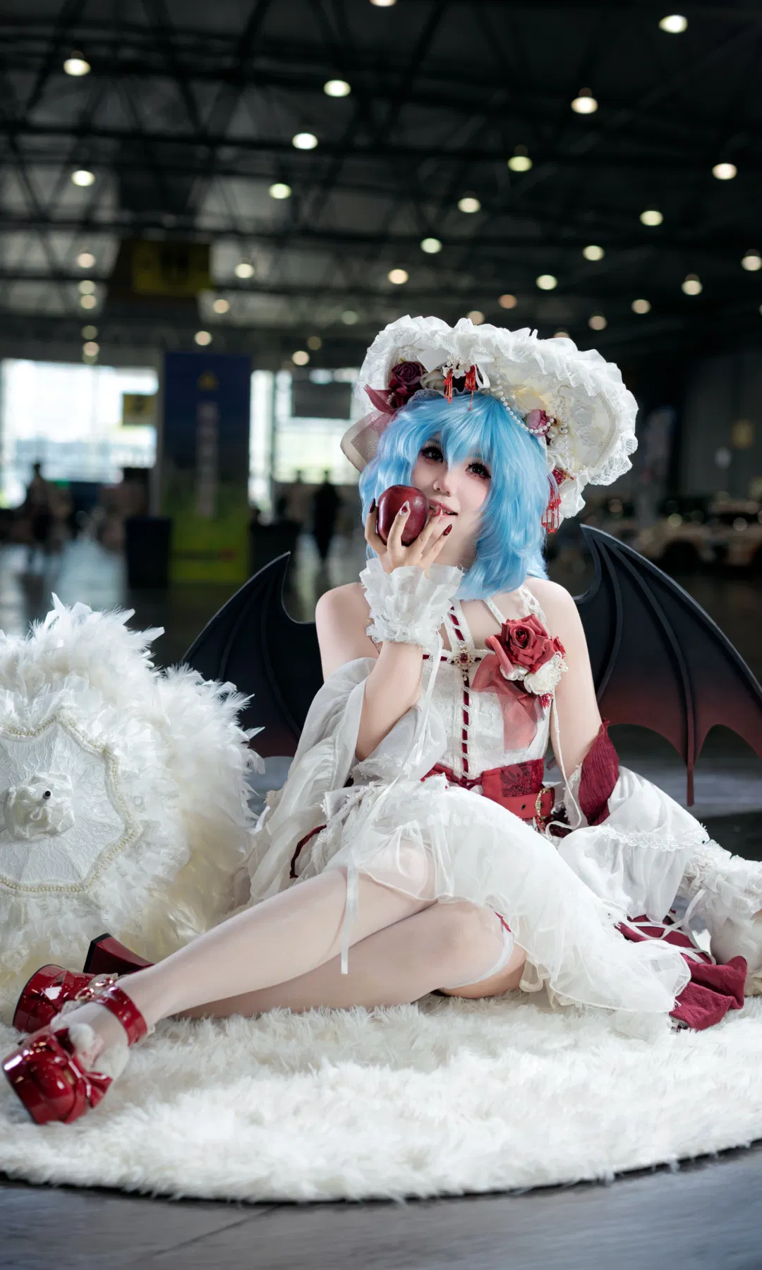 【蕾米莉亚cos】东方project大小姐红魔馆漫展场照返图 - 第 5 张
