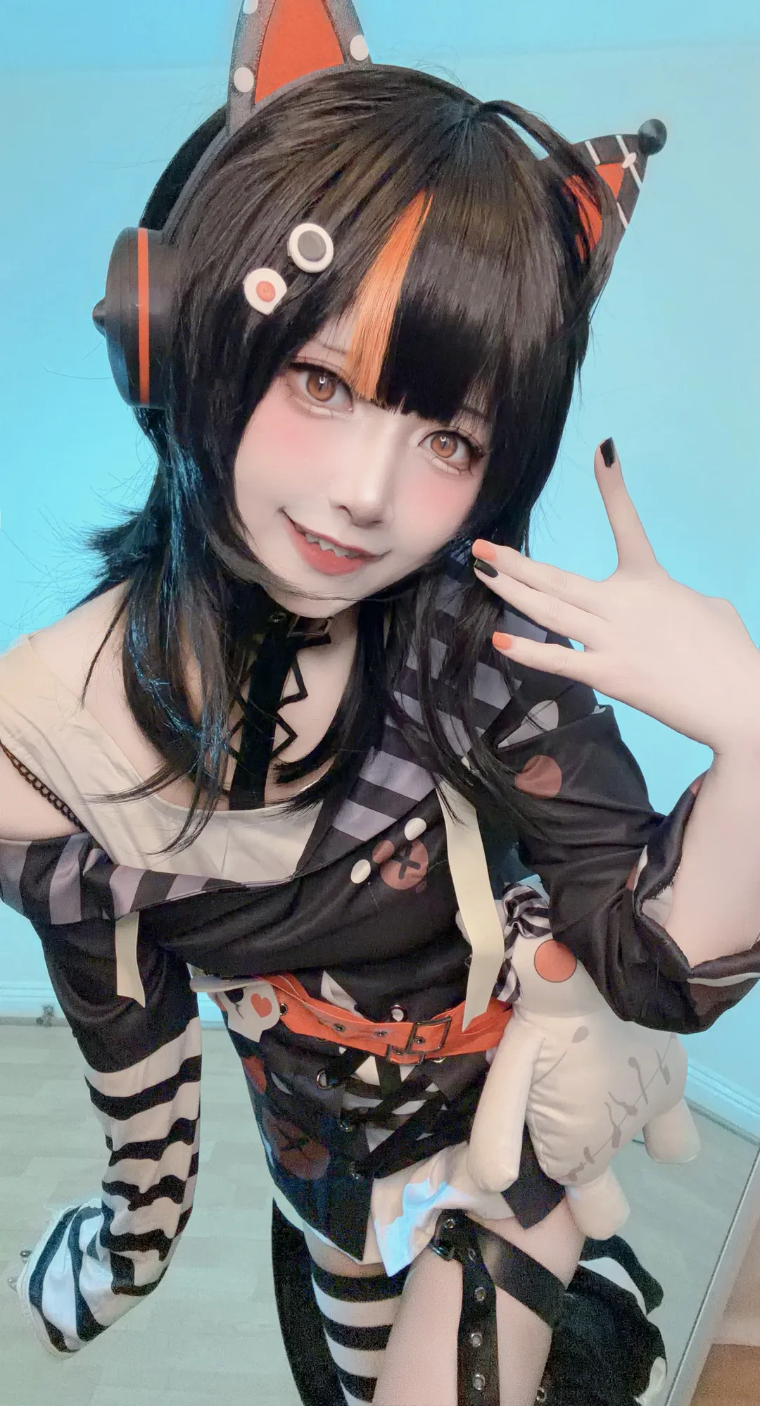 【泽渡可可cos】魔法少女的魔女审判 暗黑系魔女的对镜记录 - 第 3 张