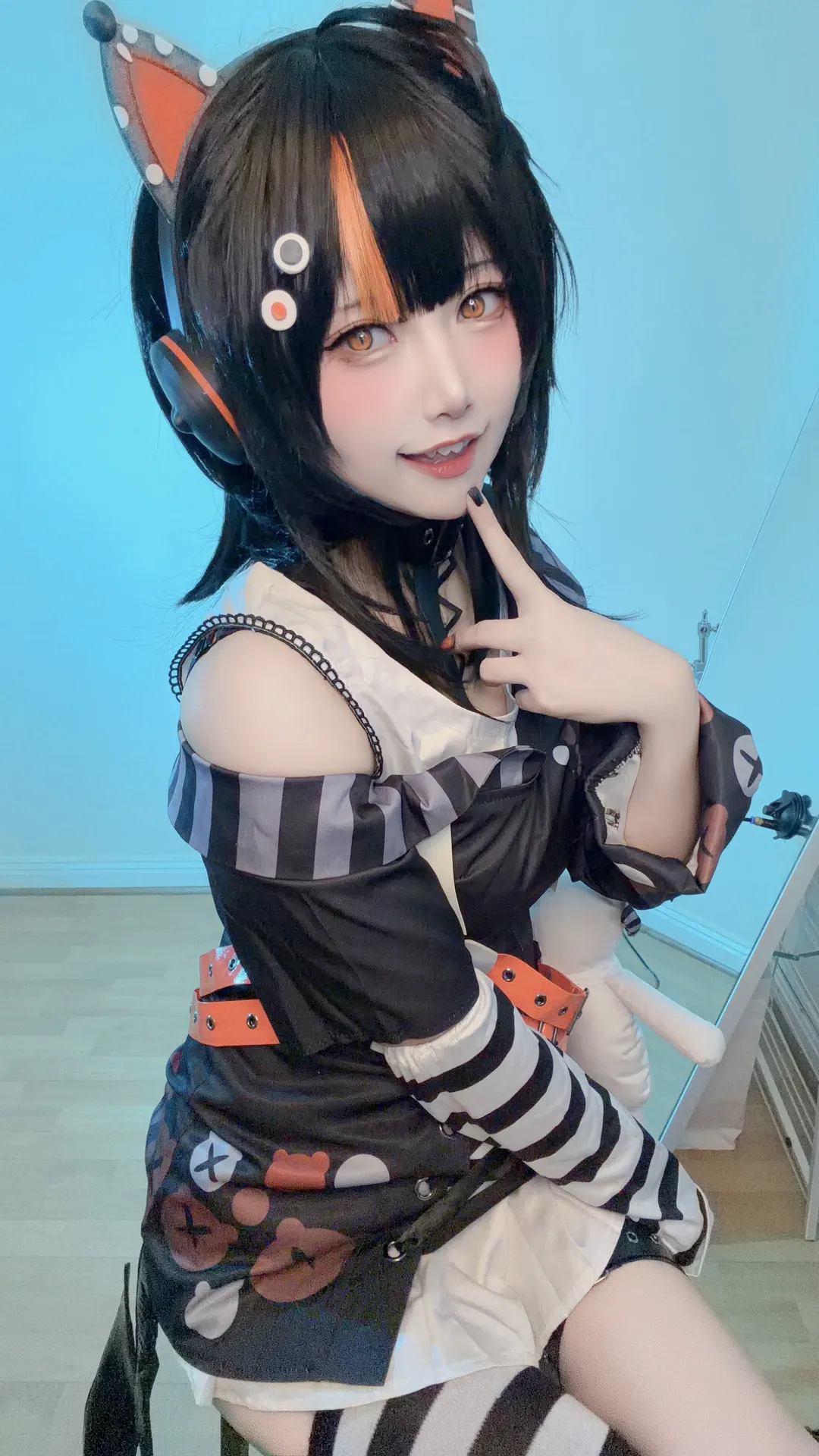 【泽渡可可cos】魔法少女的魔女审判 暗黑系魔女的对镜记录 - 第 4 张