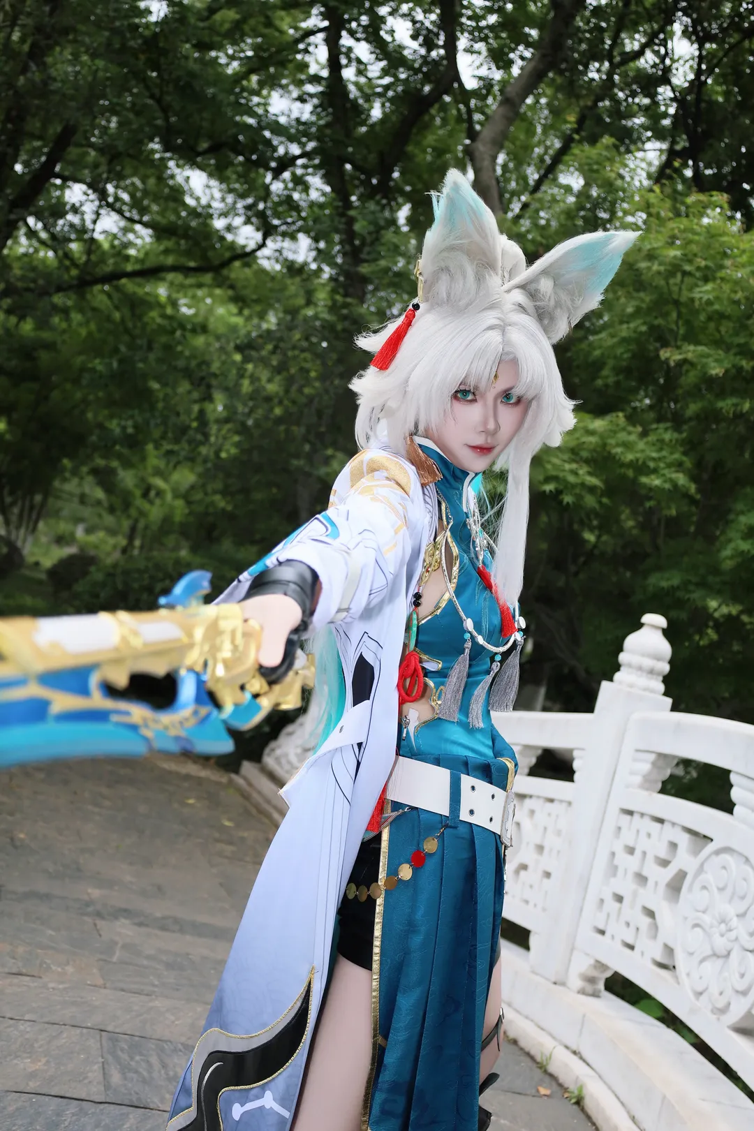 【飞霄cos】崩坏星穹铁道 挥剑断天涯，相思轻放下 - 第 1 张