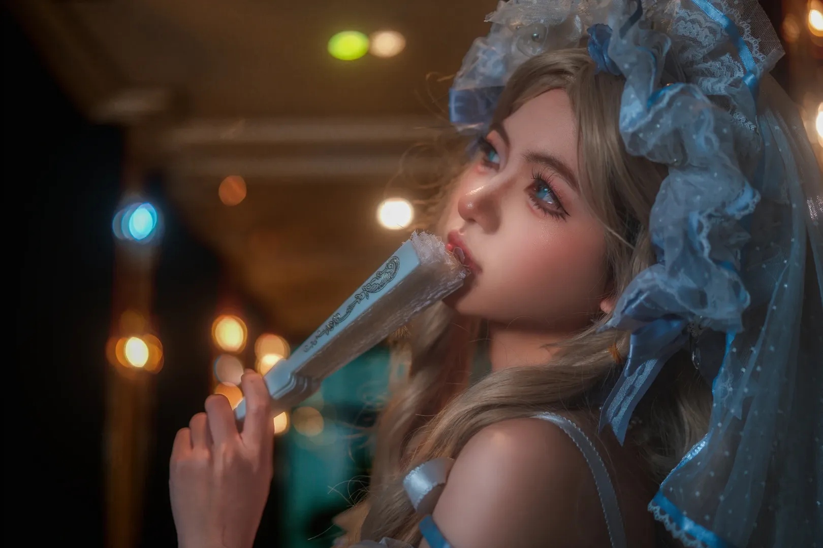 藍白Lolita洋裝室內拍攝分享 - 第 2 張